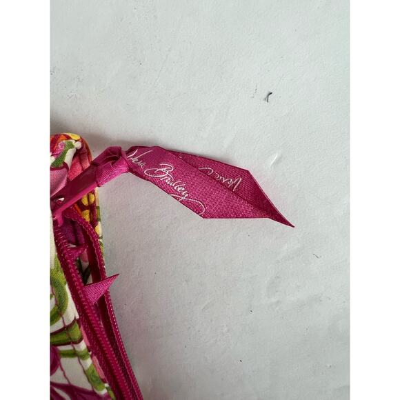 Vera Bradley Pink and Orange Floral RETIRED Lilli Bell Small Shoulder Bag - Picture 9 of 9